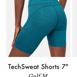 Outdoor Voices TechSweat Shorts in Gulf